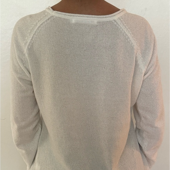 Lulu B White Anchor Chenille Sweater - Picture 8 of 12